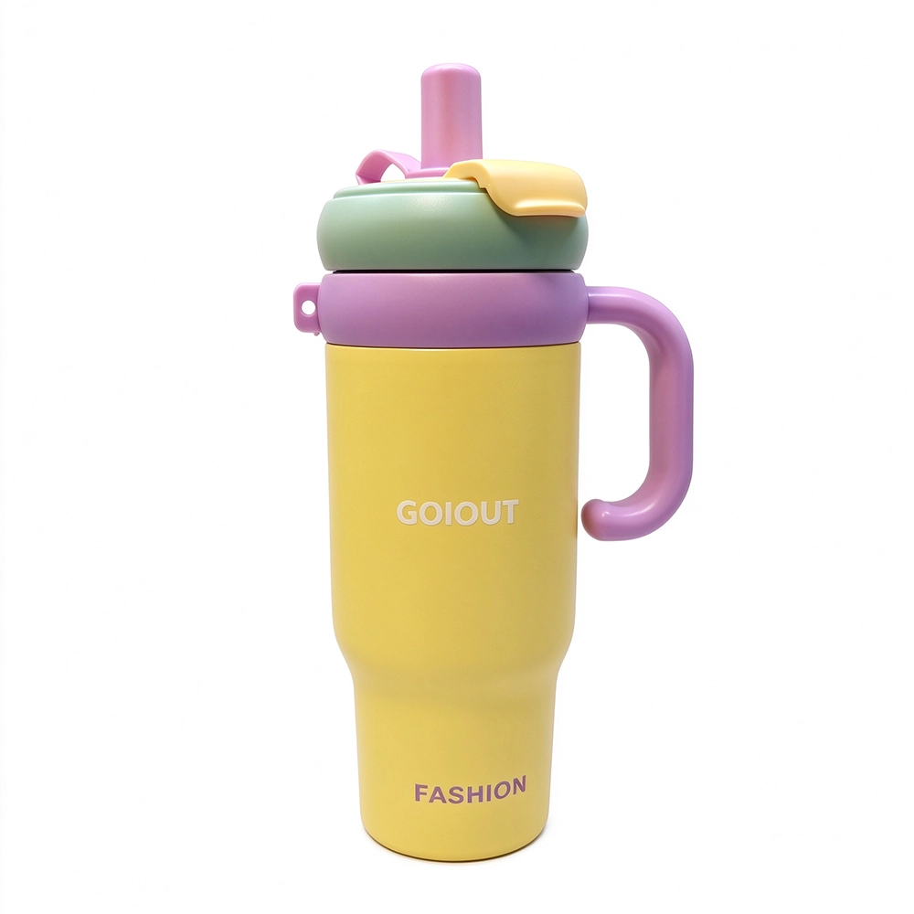 316 Stainless Steel Insulated Tumbler with Handle - 850ml